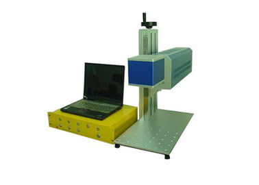 Porcellana macchina da tavolino della marcatura del laser del portatile di mini dimensione 10W per elettronica di cuoio fornitore