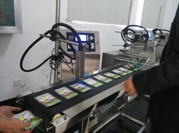 Porcellana Quattro linee industriale dell'alimento hanno utilizzato le stampanti a getto di inchiostro continue per stampa della data del numero di lotto fornitore